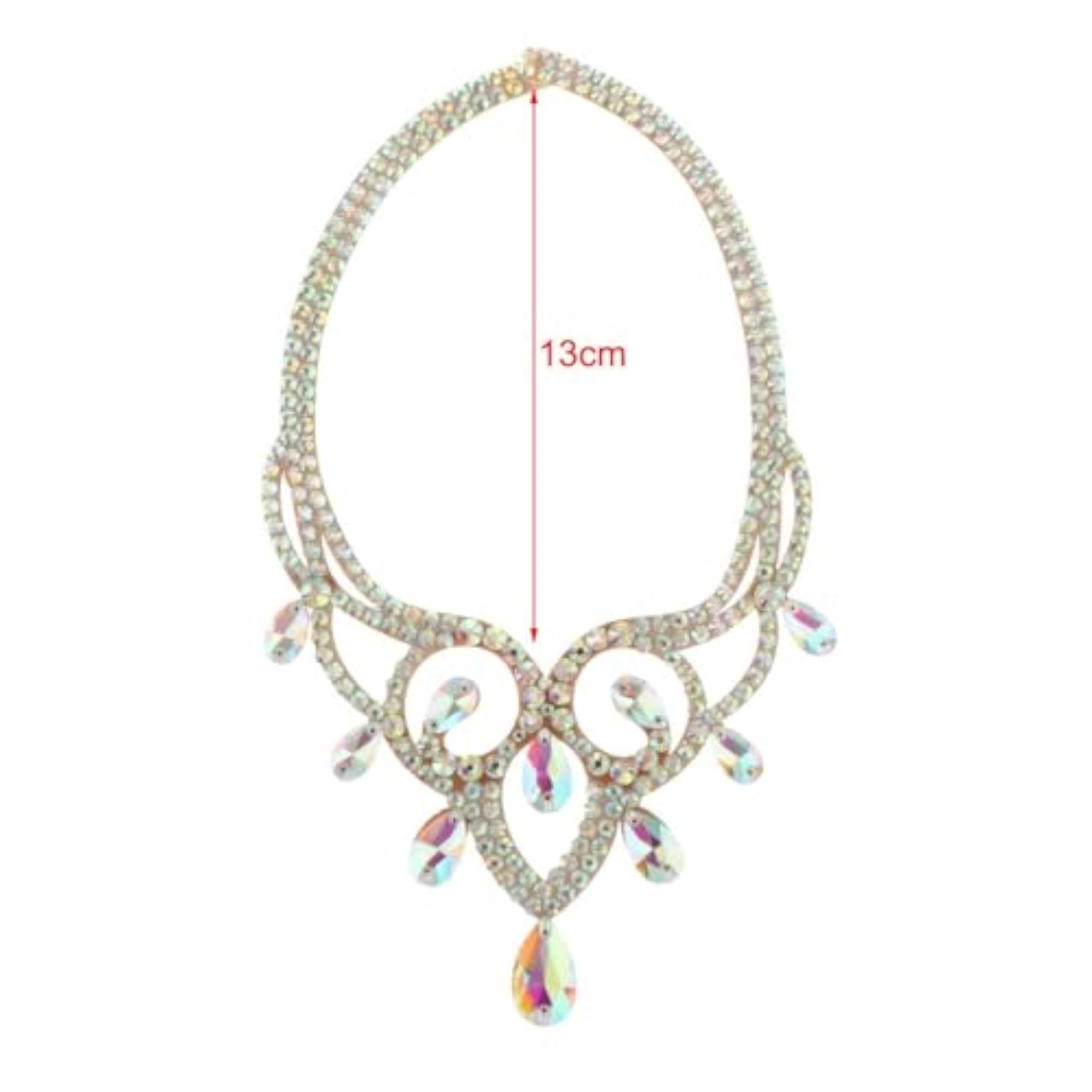 Belly Dance Rhione Jewelry Necklace for Performances