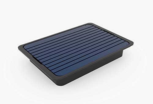 Rapid thaw defrosting tray Premium Quality Large Size extra thick (3mm) with bonus