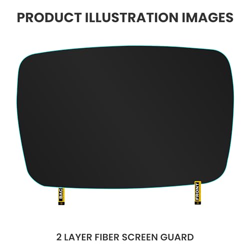 Image of FIRST MART Screen Guard for Ola S1 / S1 Pro /Ola S1 Air Electric Scooter, Full Screen Protector with Installation Kit, HD Clear Display Protection, Scratch Resistant - Pack of 2