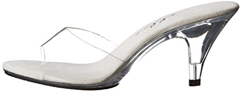 Ellie Shoes Women's 305-Vanity Heeled Sandal, Clear, 8 #TOP7