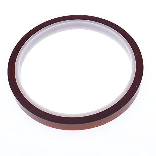 33m 108ft Heat Tape,Heat Resistant Tape,Heat Transfer Tape,Thermal Tape,Sublimation Tape,Heat Vinyl Press Tape,No Residue,High Temperature Tape,Electronics,Soldering,Circuit Board (10mm)