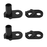 Briny River 2er-Set Kühlschranktür-Nocken-Kit 2182179 AP6005980 PS11739042 WP2182179, kompatibel mit Whirlpool-Kühlschrank, kompatibel mit Sears Kenmore, kompatibel mit KitchenAid