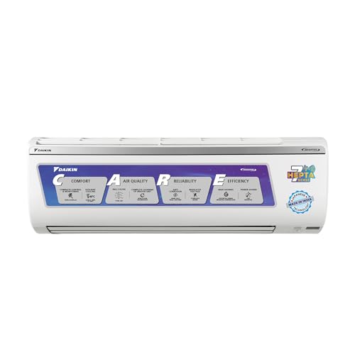 Daikin 1.5 Ton 5 Star Inverter Split AC (Copper, PM 2.5, FTKU50UV...