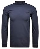 unterziehrolli herren sport Material: 100% Baumwolle Ragman Herren Stehkragenshirt Langarm