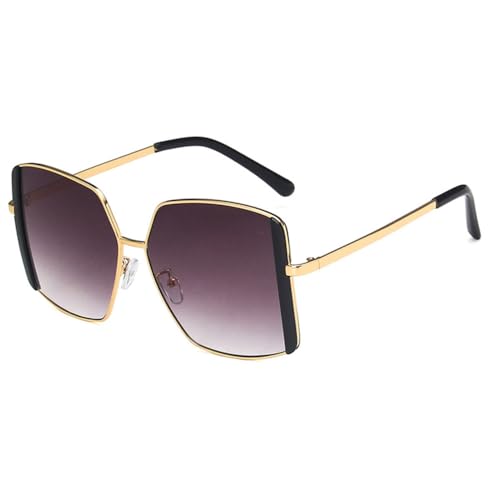 Lunettes de soleil femme UV400 surdimensionnées : le modèle dame chic de 2025