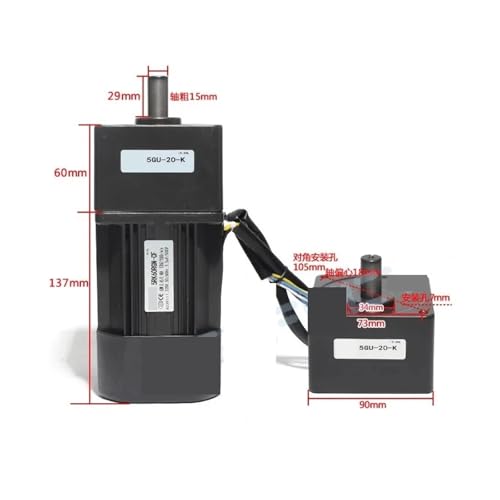 Moteur synchrone 5RK60GN-CF avec variateur robuste 5GN 110V - 2