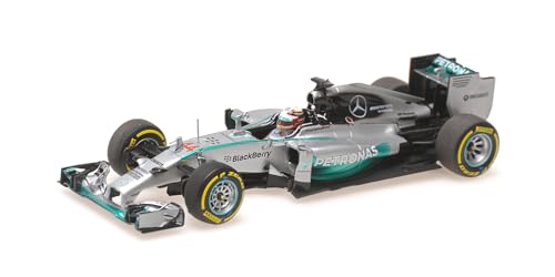Minichamps 436140044 1:43 Mercedes Amg Petronas F1 Team W05-Lewis Hamilton-Campione Del Mondo 2014 Auto Da Collezione In Miniatura, Multicolore