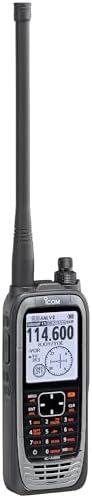Amazon.com: Icom IC-A25N Aviation VHF Air Band Transceiver Radio with ...