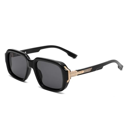Lunettes de soleil rétro à rivets pour sublimer vos terrasses et sorties urbaines