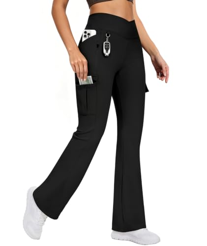 Leggings de corte de bota ideales para yoga y entrenamientos activos de mujer