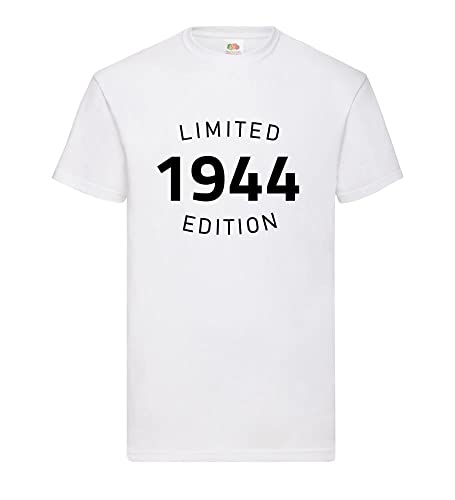 T-shirt pour homme 1944 Limited Edition blanc XXXL pour un look retro