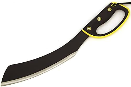 Snake Eye Tactical Full-Tang Machete – Heavy Duty Fixed Blade Survival Tool with Reinforced Nylon Sheath for Camping, Hunting, and Bushcraft