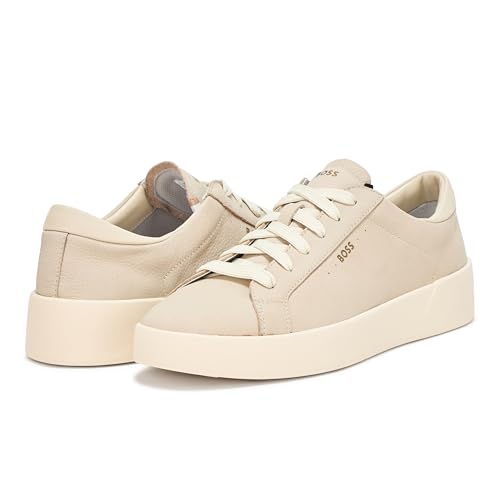 BOSS Men's Belwar Smooth Leather Low Top Sneaker3