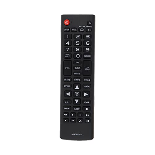 Télécommande pour téléviseur LG AKB74475433 pour remplacer votre boîtier cassé