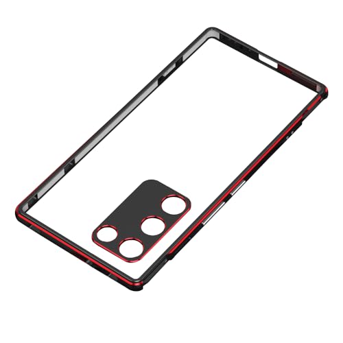 TRIPLE RIVER�EFor REDMAGIC 11 Air �o���p�[ �P�[�X �A���~�o���p�[ �J���������Y�J�o�[�t�� �P�[�X/�J�o�[ ���������� For �k�r�A ���b�h�}�W�b�N11 �G�A �������(�u���b�N���b�h)