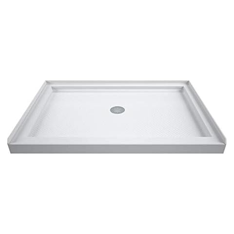 DreamLine SlimLine Single Threshold Shower Base in White | DLT-1136480 Cover