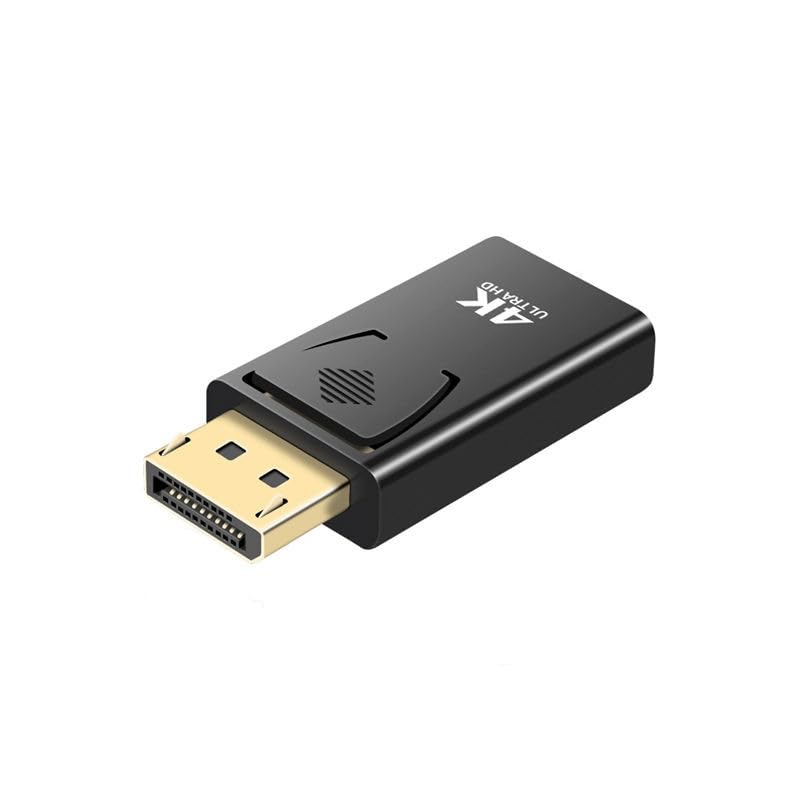 Xingdianfu DP zu HDMI Adapter, 4K DisplayPort auf HDMI Adapter mit Audio&uuml;bertragung und maximale Aufl&ouml;sung
