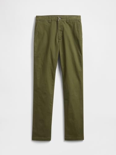 Image of Gap Men's Essential Straight Fit Khaki Chino Pants