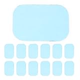 NULYLU 50 Stück Gel Kleber Bauchmuskeltrainer Pads mit Haftung zur Hautpflege und Muskelstimulation für Bauchbereich