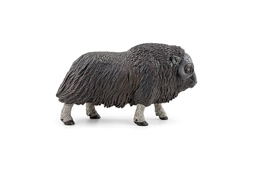 PAPO - Realistic Musk Ox Figure - Ages 3+ - Wild Life Collection - Educational Play Polar Animals - Gift Idea Toy for Girls and Boys - Image 3