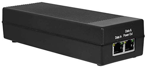 ENS POE-INJECT02 1CH POE Injector,10/100Mbps, at,Up to 100m,w/48W Power Adaptor, RJ45 Connection.