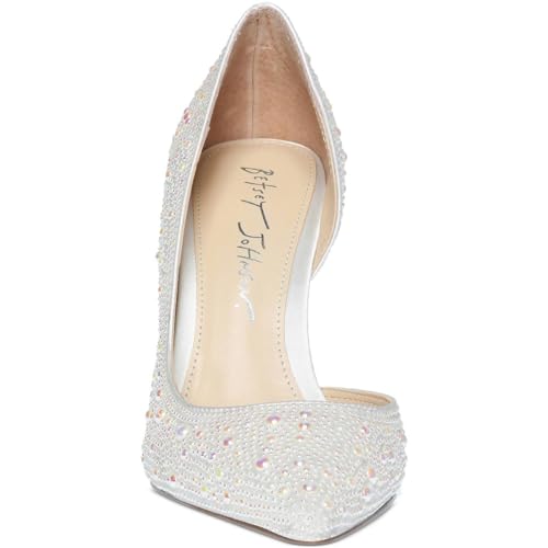 Blue by Betsey Johnson Womens Hazil Embellished D'Orsay Heels4