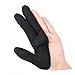 TOVINANNA 3pcs Heat Resistant Oven Gloves Three Finger Cover for Hair Styling Tools Safety Gloves Thumb Stabilizer