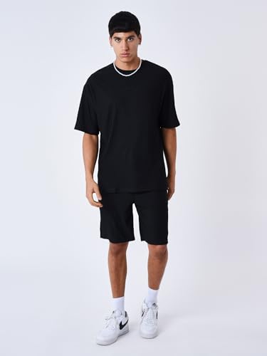 PROJECT X PARIS T-Shirt Color: czarny 100% poliester, dla mężczyzn, idealny na co dzień i na ulicę, z rozmiarem S, nr 23