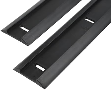 2-Pack Snow Blower Scraper for Blades for Compatible with 20" and 21" Single-Stage Models, Replace Part 731-1033 731-0778 731-0812, Plastic Auger Arms for Winter Snow Removal, Black - 5