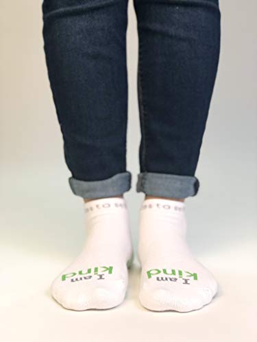 Image of notes to self Socks - Daily Affirmations, Inspirational Socks for girls & boys