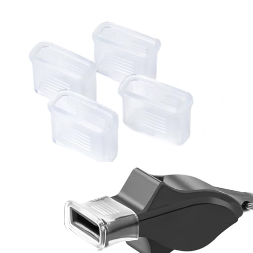 VANTOBEST 20Pcs Whistle Mouth Covers Cushioned Sports Whistle Protectors for Referees Coaches Outdoor Use
