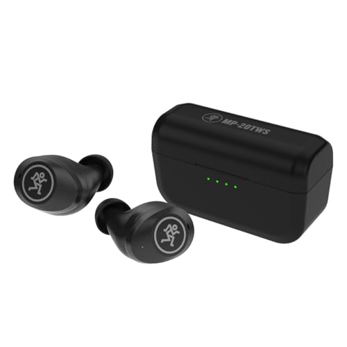 Mackie MP-20TWS True Wireless Dual-Driver Ohrhörer mit aktiver Geräuschunterdrückung