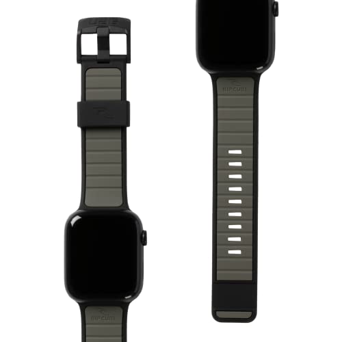 URBAN ARMOR GEAR RIP CURL x UAG Compatible with Apple Watch Band 49/46/45/44mm iWatch Series Ultra 3/Ultra 2/Ultra/4-11/SE3/SE2/SE Soft Touch Silicone Adjustable Replacement Strap