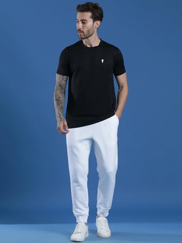 Image of EPPE Men's Round Collar T-Shirt | Regular & Dry Fit Summer Stylish Casual Tee | Polyester Half Sleeve T-Shirts for Men.