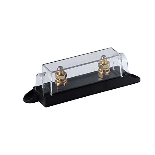 Fusible voiture ANL 275A boulonné avec son support porte-fusible ANL-H6 pour éviter les pannes