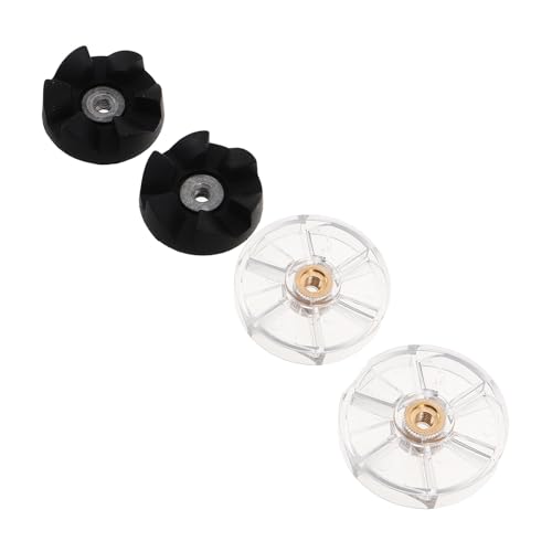 COHEALI Almohadilla Antivibración para Licuadora 4 Piezas Base de Goma Compatible con Nutribullet 600w y 900w, Repuesto de Engranajes para Mezcladoras, Accesorio Antivibraciones