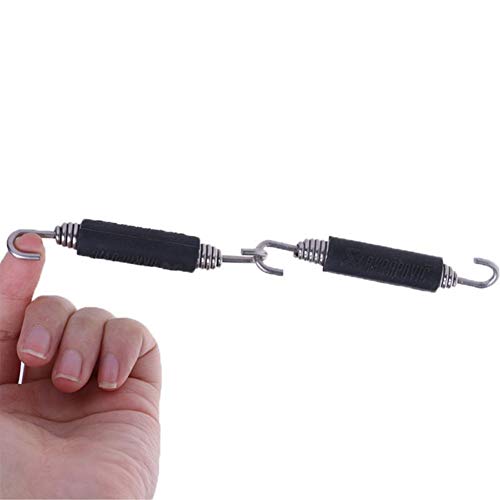 FANFA Spring Hook 2pcs Practical Lengthen Durable Modified Motorcycle Mini Hard Vehicle Universal Thicken Stainless Steel Exhaust Pipe - Thumbnail 5