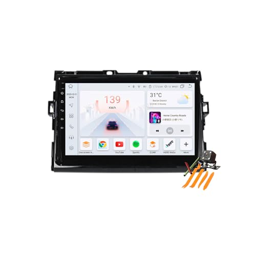 Radio 2 Din para Estima 2006-2012 con Android 13 y Carplay inalámbrico integrado