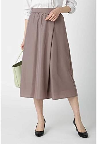 Amazon ナチュラルビューティーベーシック Natural Beauty Basic フロントアシメスカーチョ モカブラウン1 M スカート 通販