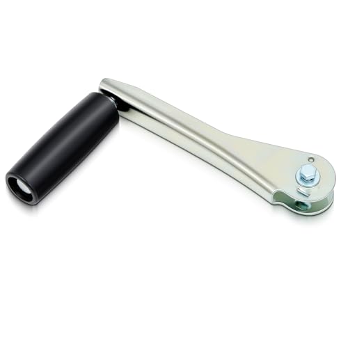 Lanties 1 Pcs Trailer Crank Handle 1-1/2 Inch Hexagon Socket Jack Handle Replacement Fits 2k & 5k for Landing Gear Tent Trailer Camper Trap Door