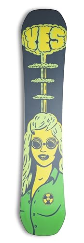YES Shifter 3D Snowboard – True Twin Freestyle Board with