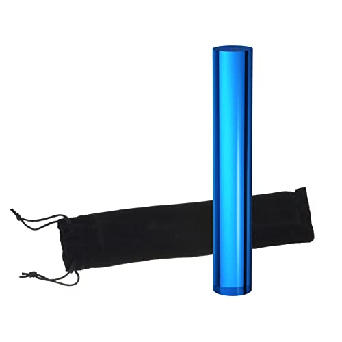 PATIKIL Ping Pong Rubber Roller, Table Tennis Roll Stick Bar Crystal DIY Sticky Tool for Assemble Table Tennis Racket, Blue