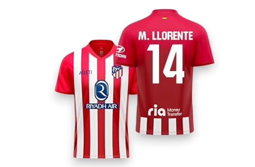 Atlético de Madrid 23-24 Camiseta 1ª Marcos Llorente - Adulto Talla L