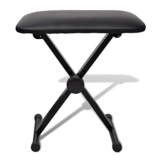 lyrlody Bancs de Piano, Banc de Clavier Portable Robuste Antidérapant Noir Stable pour Musicien pour la Maison - Les Beatles, Paul McCartney, John Lennon, RIngo Starr, George Harrison lyrlody Bancs de Piano, Banc de Clavier Portable Robuste Antidérapant Noir Stable pour Musicien pour la Maison