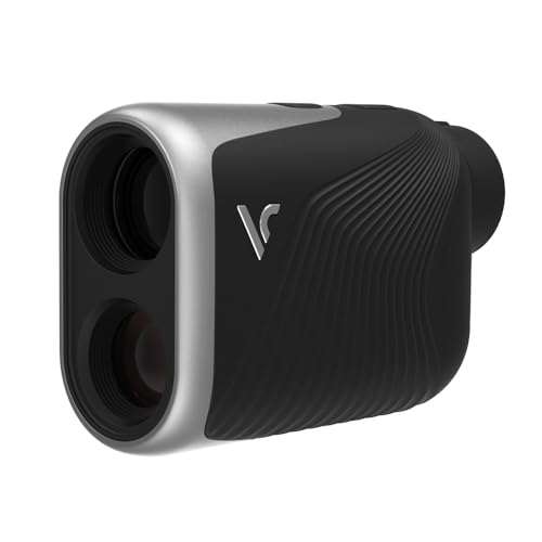 Voice Caddie L6 Golf Laser Rangefinder with Slope On/Off Measurement | 0.1 Seconds Spot Meaure | Flag Pole Locking Vibration Function | Continuous Scan Mode | 6X Magnification | 1,000 Yards