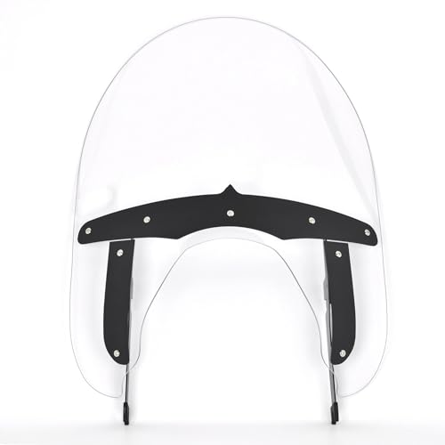 Motorrad Windabweiser Motorrad Windschutzscheibe Für Indian Classic Für Chief Dark Horse Windschutzscheibe Deflektor Spoiler 2020–2023 Windschutzscheibenabweiser(Transparent 31 inch)