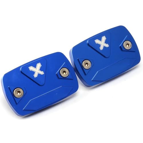Tapa de tanque líquido frenos azul para renovar el diseño y la protección de tu Xmax 300