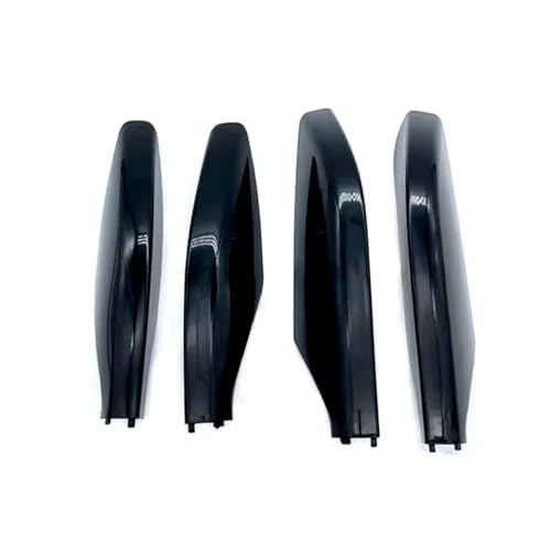 Barres de toit Toyota Land Cruiser 120 : lot de 4 embouts argentés contre l'infiltration d'eau