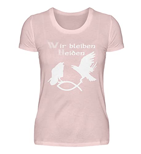 T-Shirt Haut de Gamme pour Femme Hugin & Munin - Vêtement Mode Manches Courtes Taille L