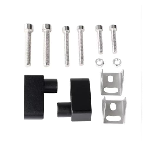 Soporte de montaje para luces de motocicleta M6 M8 universal para poste y horquilla 5